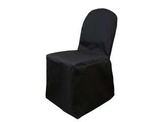 50 pc Polyester Banquet CHAIR COVERS Wedding Supplies  