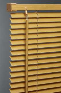 Please note These blinds are made of PVC, and are a woodgrain effect 