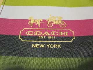   COACH JAPAN LEGACY Print Book Cover Desk Calendar 2012 Bookmark  