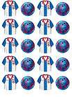 Bowling Bowl STICKERS 4 sheets Birthday Party Supplies Tableware 