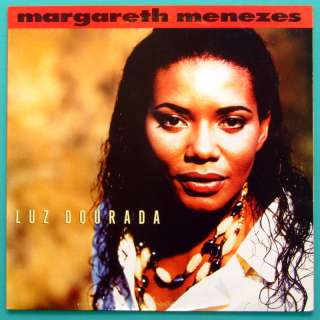 LP MARGARETH MENEZES LUZ DOURADA 1993 SAMBA FOLK BRAZIL  