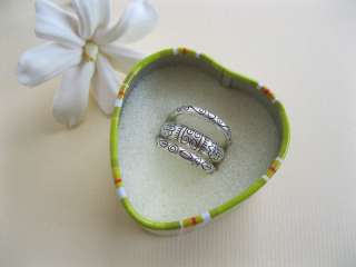 Brighton Marrakesh Triple Ring Set Sterling Silver 925 Size 5 Band of 