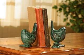 bronze bookends