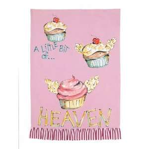  A Little Bit of Heaven Cupcake Kitchen Hand or Dish Towel 
