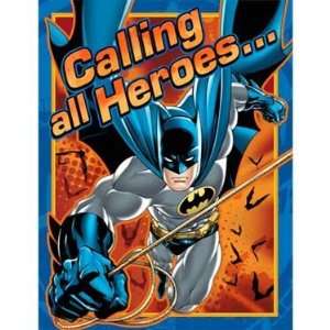   Batman Heroes and Villains Invitations (8) Party Accessory Toys