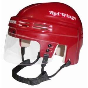   NHL Authentic Mini Hockey Helmet from Bauer (Red)