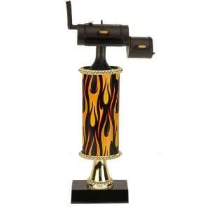  Trophy Paradise BBQ Smoker Cooking Trophy   13.5  Sports 