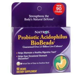   Probiotic Acidophilus 90 Beads Blister Box.Opens in a new window