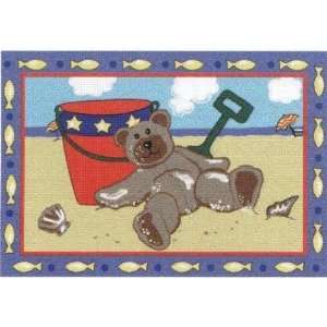 Beach Bear Rug 