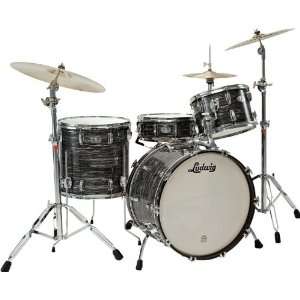  Ludwig Legacy Classic Liverpool 4 Tom 9x13 Black Oyster 