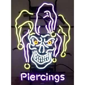  Neonetics jester skull piercings neon sign Jester Skull 