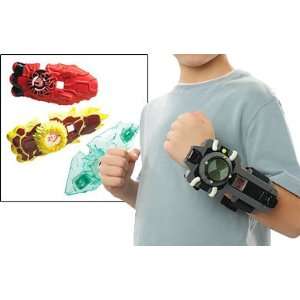  Ben 10 Transforming Arm Set Heatblast, Diamonhead, and 