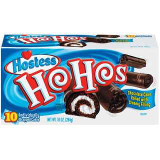 Hostess cakes Ho Hos snack cakes 10 count / 10 oz box  
