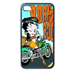  betty boop ve13 4/4s Seamless Case (Black) Electronics