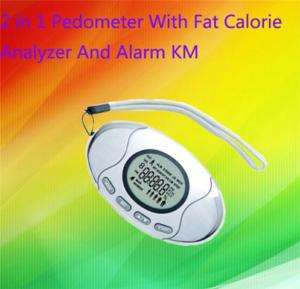 Digital Pedometer Fat Analyzer Calorie Step Counter  
