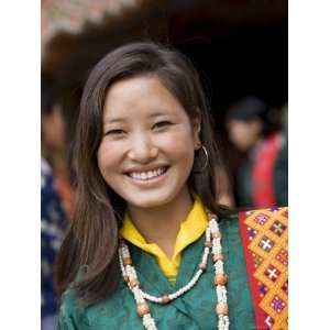  Bhutanese Woman, Trashi Chhoe Dzong, Thimphu, Bhutan 