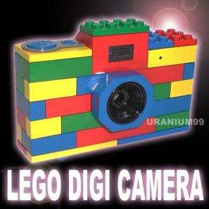 LEGO Digital Camera 3MP w/ Flash Toy Blocks Kids 128MB Hold 240 PHOTOS 