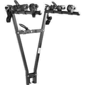   Clamp Style Bicycle Rack for 2 Class III/IV Ball Mount Receiver Tubes