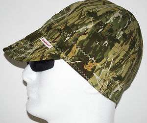  Welders Hat Comeaux Caps CAMOUFLAGE Reversible 2000 Sized CAMO  