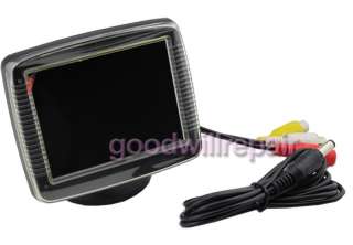 TFT LCD rearview back up Monitor for Car camera  