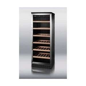   Depth Wine Cellar, Automatic Defrost, 23.63 in Wide, Black Appliances