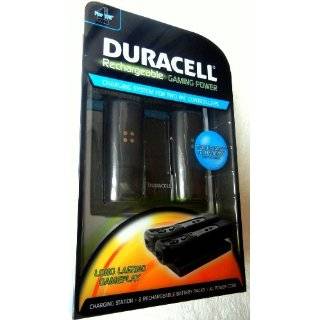   Rechargeable Charging System for Two Wii Controllers Black ~ Duracell