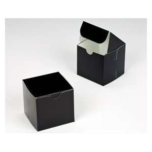  Cupcake Single Standard Black Cupcake Box and Holder (Without Window 