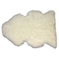 Ivory Double Sided Sheepskin Pillow  Target