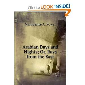  Arabian Days and Nights; Or, Rays from the East 