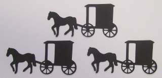 Amish Buggy Pennsylvania Dutch Horse and Carriage, Cart  
