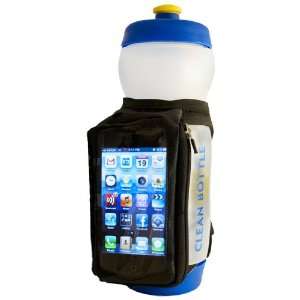  Clean Bottle Runner 22oz Water Bottle (Blue / White)  