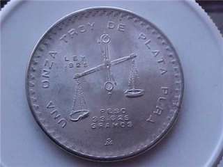 Mexico 1980 casa de Moneda 33.625g silver coin .Shipping will be $2 