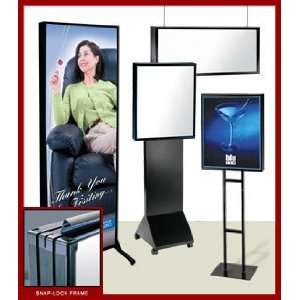  Plastic Extruded Double Sided Light Boxes   Horizontal 20 