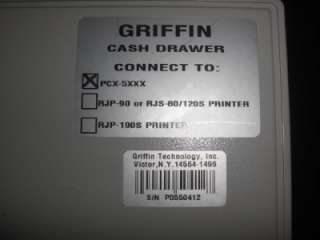 Griffin Cash Register Drawer Til Diebold PCX 5xxx EXC  