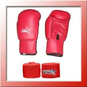 Adult boxing gloves sparing MMA training punch bag mitt senior 16oz 