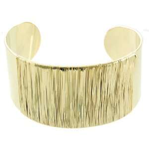  Gold Wire Cuff Bracelet Jewelry