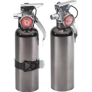 Black Chrome Racing Car or Truck Fire Extinguisher Great Xmas Gift