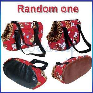 Dog Cat Pet Travel Carrier Tote Bag Purse Size S Red  