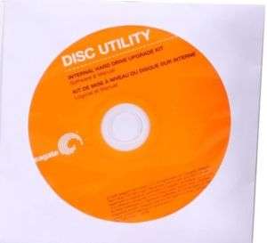 seagate DiscWizard Disc Utility Hard Drive kit CD  