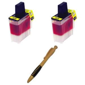  LC 41 LC41 Y + Ballpoint Pen for Brother Printers DCP 110C, DCP 