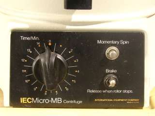 IEC Micro MB Centrifuge  