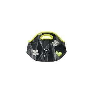  BYO Lunch Bag Black and White Flowers and Lines FREE 