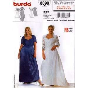  Burda Plus Evening/Wedding Dress Pattern By The Each Arts 