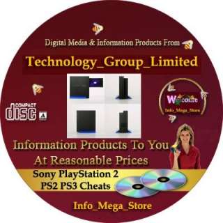 SONY PLAYSTATION 2 PS2 PS3 GAME Games Cheats Codes CD  