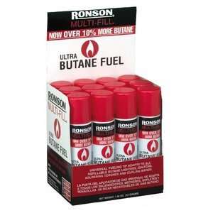  Ronson Multi Fill Ultra Butane Fuel 1.48oz (42g), Box of 