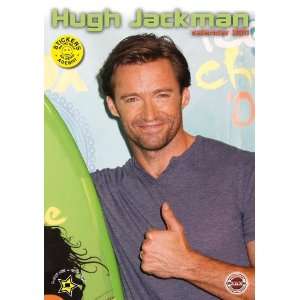  2011 Movie Calendars Hugh Jackman   12 Months With Stickers 