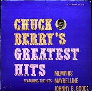 CHUCK BERRY 1964 Greatest Hits Chess LP1485 Mono  