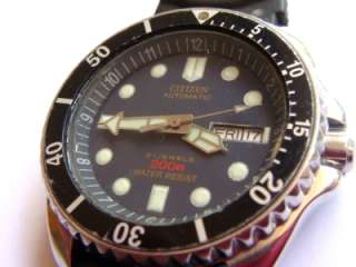 Citizen automatic Divers watch serial Nr.4 8231121 jewels working 