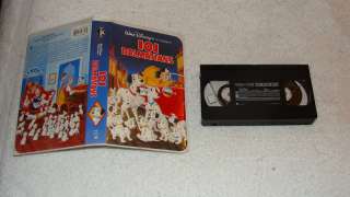 Walt Disney Classic 101 Dalmatians VHS Clam Shell Case  