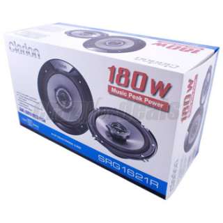 Clarion SRG1621R 6.5 Inch Coaxial Car Audio Speakers System  
